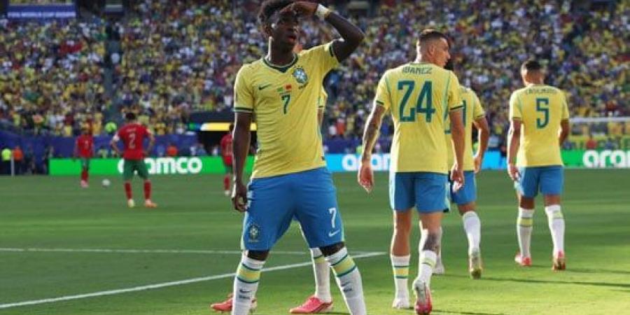 تعادل مثير بين البرازيل ضد المغرب 1 - 1 فى شوط أول ناري.. فيديو وصور