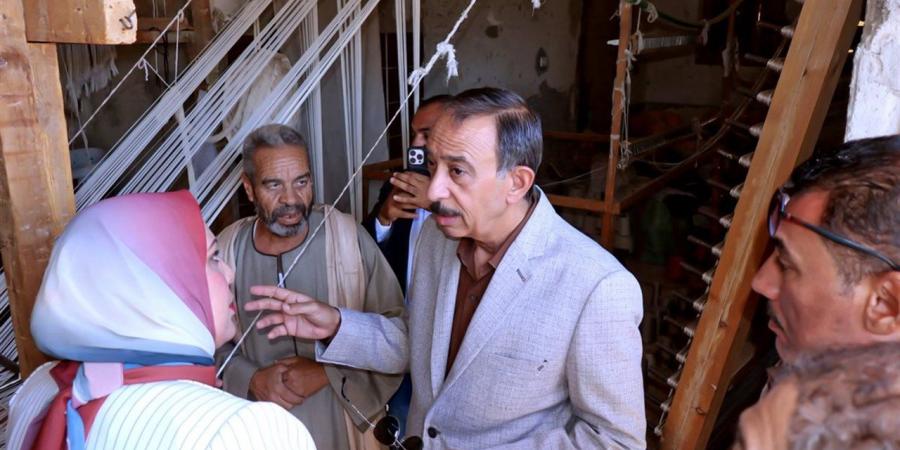 محافظ سوهاج: ندعم الحرف التراثية والعاملين بها