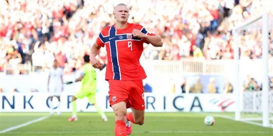 هالاند رجل مباراة العراق والنرويج في كأس العالم