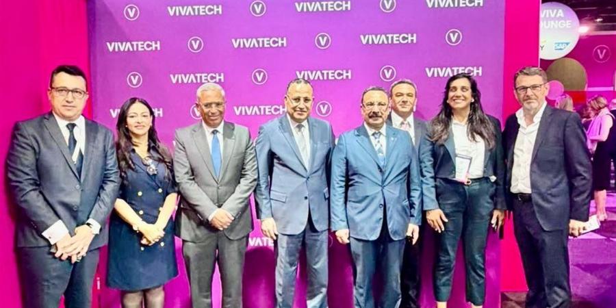 وزير التعليم العالي يشارك في فعاليات معرض Viva Technology 2026 بفرنسا