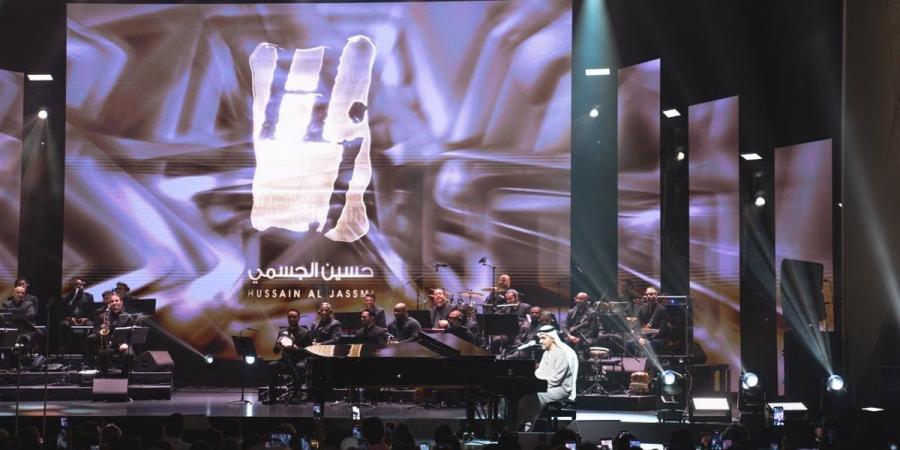 حسين الجسمي يبهر جمهور المسرح الملكي في حفل ساهر بالمغرب (صور)