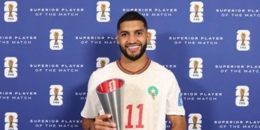 إسماعيل صيبارى رجل مباراة المغرب وإسكتلندا في كأس العالم 2026