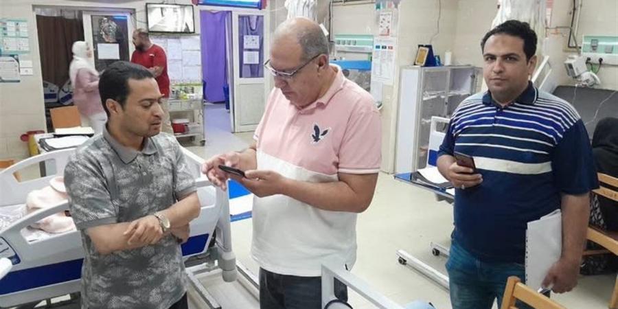 وكيل صحة دمياط يتفقد المستشفيات العامة في جولة مفاجأة