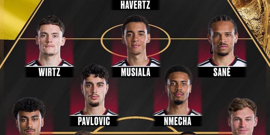موسيالا وهافيرتز على رأس تشكيل ألمانيا ضد ساحل العاج فى كأس العالم
