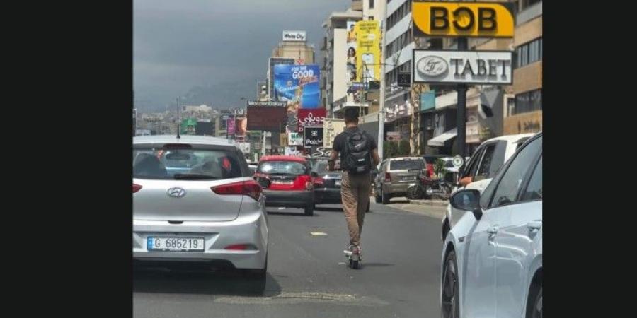 هربا من زحمة السير.. وسيلة جديدة للتنقل على طرقات لبنان