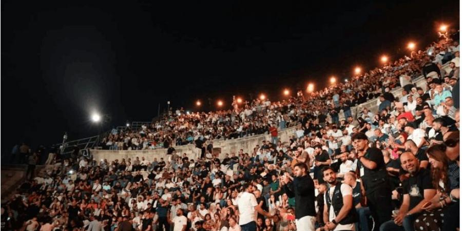 بالفيديو.. جورج وسوف يطرب جمهور جرش
