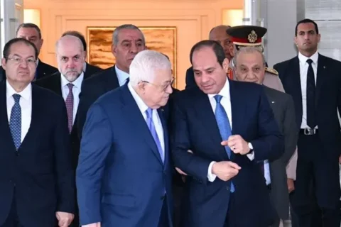 الرئيس السيسي يوجه رسائل هامة لمحمود عباس في تصريحاته اليوم
