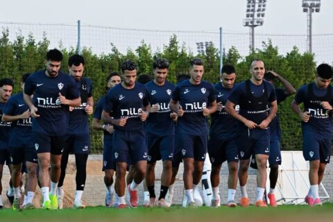 عودة ثلاثي الزمالك عمرو ناصر وإيشو والجفالي إلى التدريبات الجماعية