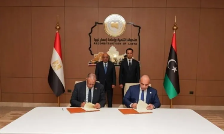 مصر وليبيا تعقدان اتفاقية لتعزيز قطاع الكهرباء والطاقة المتجددة