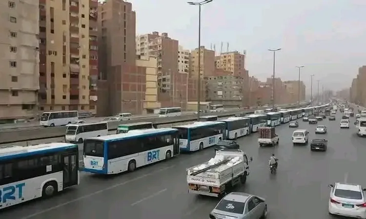 غدًا انطلاق المرحلة الثانية من خدمة الأتوبيس الترددي BRT من العين السخنة إلى صن كابيتال