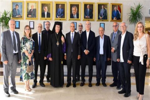 وزير الخارجية يلتقي بالشخصيات المصرية من أصول أرمينية