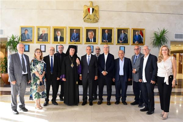 أرمن مصر يعربون عن تقديرهم لوزارة الخارجية على تنظيم معرض يحتفي بإسهاماتهم في تأسيس الدولة