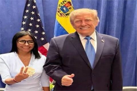 ترامب يجتمع مع رئيسة فنزويلا بالوكالة في أول لقاء مباشر بينهما