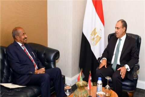 وزير الخارجية يبحث مع نظيره الإريتري تعزيز العلاقات الثنائية بين البلدين
