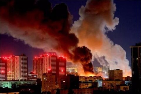 صفارات الإنذار响 في كييف لمدة 13 ساعة بسبب هجمات على المنشآت الأوكرانية