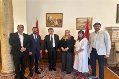 سفير أرمينيا يلتقي بوفد من غرفة الصناعات الغذائية المصرية