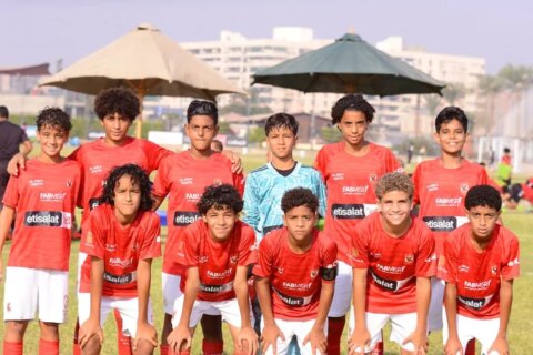 ناشئو الأهلي 2010 يتقابلون مع البنك الأهلي في بطولة الجمهورية اليوم