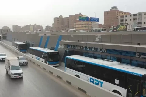 معلومات جديدة عن انطلاق المرحلة الثانية من الأتوبيس الترددي BRT قبيل بدء التشغيل