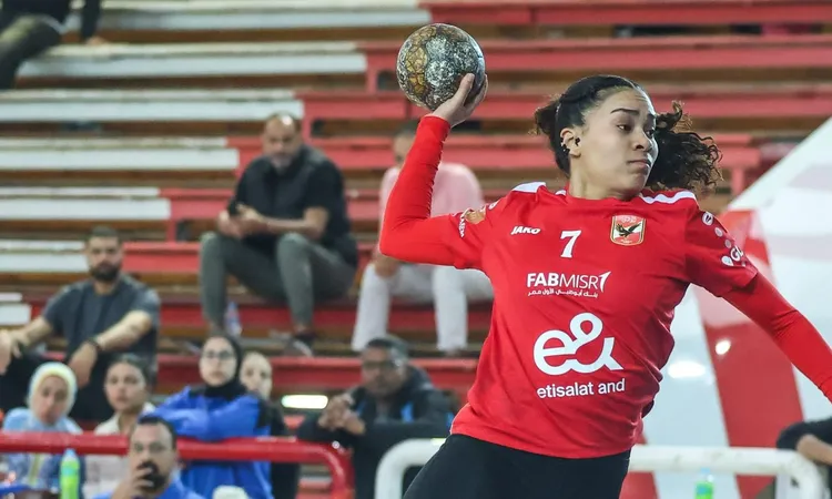فريق سيدات الأهلي لكرة اليد يتحدى النصر في منافسات الدوري