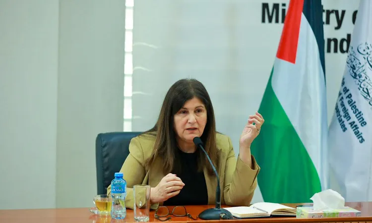وزيرة الخارجية الفلسطينية تندد بالقيود الأمريكية على التأشيرات وتعتبرها غير مبررة