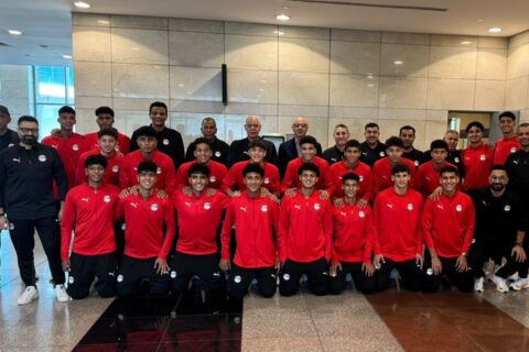 منتخب الناشئين يتوجه إلى سويسرا لخوض منافسات بطولة الصداقة الدولية
