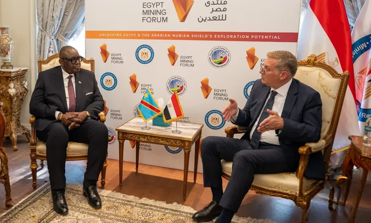 وزير البترول يتباحث مع نظيره الكونغولي لتعزيز آفاق التعاون في قطاع التعدين