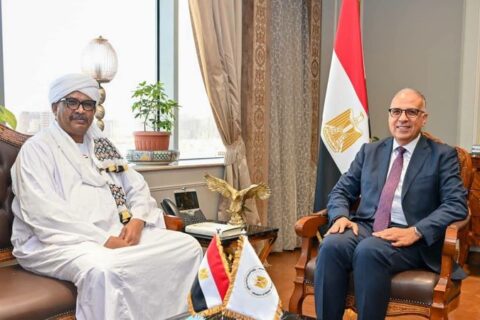 وزيرَا الري في مصر والسودان يؤكدان أهمية تأمين حقوق بلديهما في مياه النيل وتعزيز التعاون الثنائي